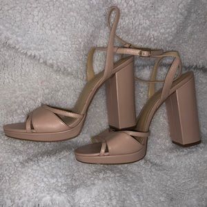 MK Nude blush Sandals